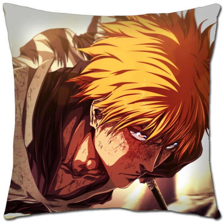 Bleach Anime square full-color pillow cushion 45X45CM S8-11 NO FILLING