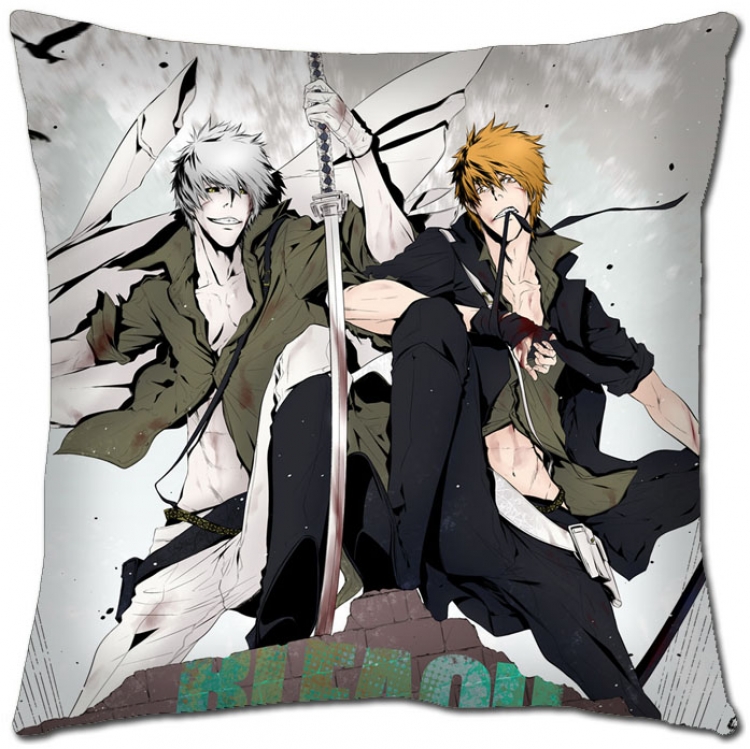 Bleach Anime square full-color pillow cushion 45X45CM S8-130 NO FILLING