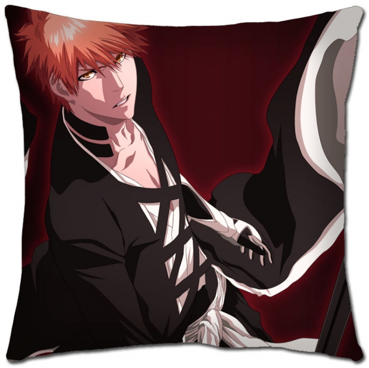 Bleach Anime square full-color pillow cushion 45X45CM S8-21 NO FILLING