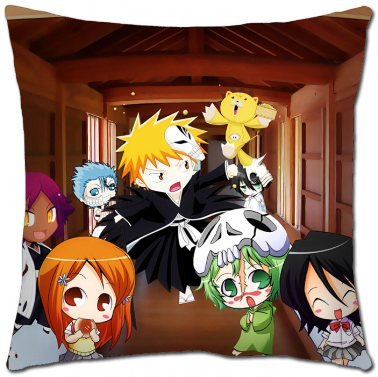 Bleach Anime square full-color pillow cushion 45X45CM  S8-41 NO FILLING