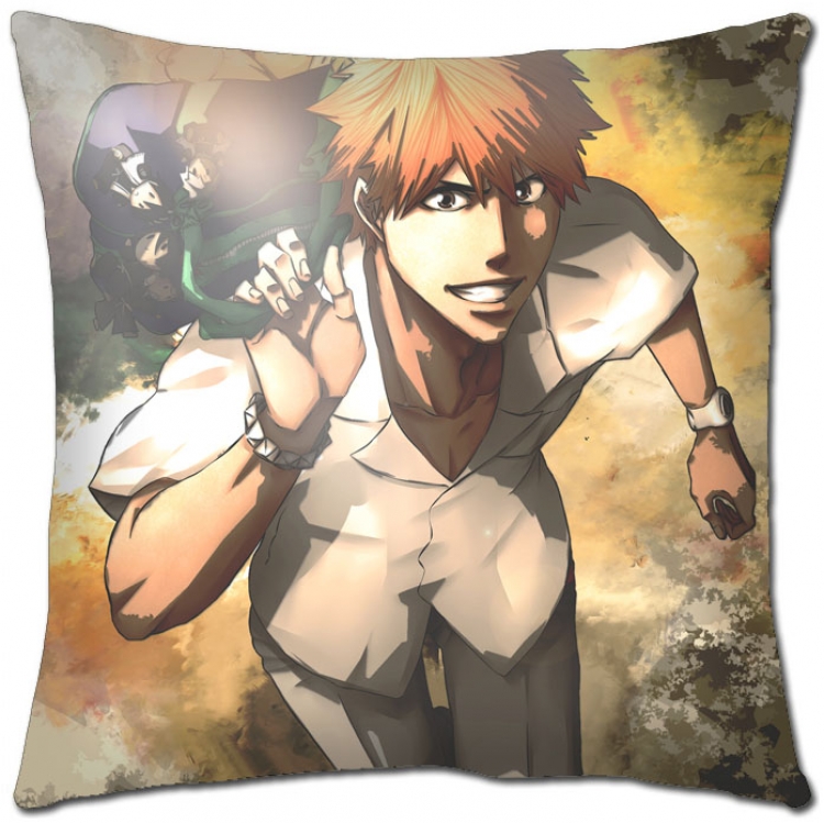 Bleach Anime square full-color pillow cushion 45X45CM  S8-28 NO FILLING