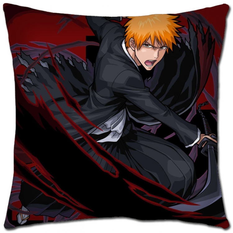Bleach Anime square full-color pillow cushion 45X45CM  S8-1 NO FILLING