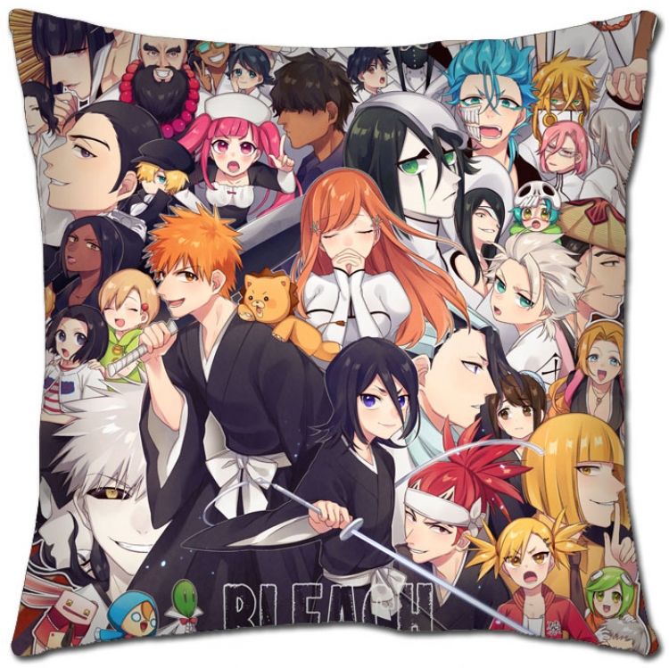 Bleach Anime square full-color pillow cushion 45X45CM S8-55 NO FILLING