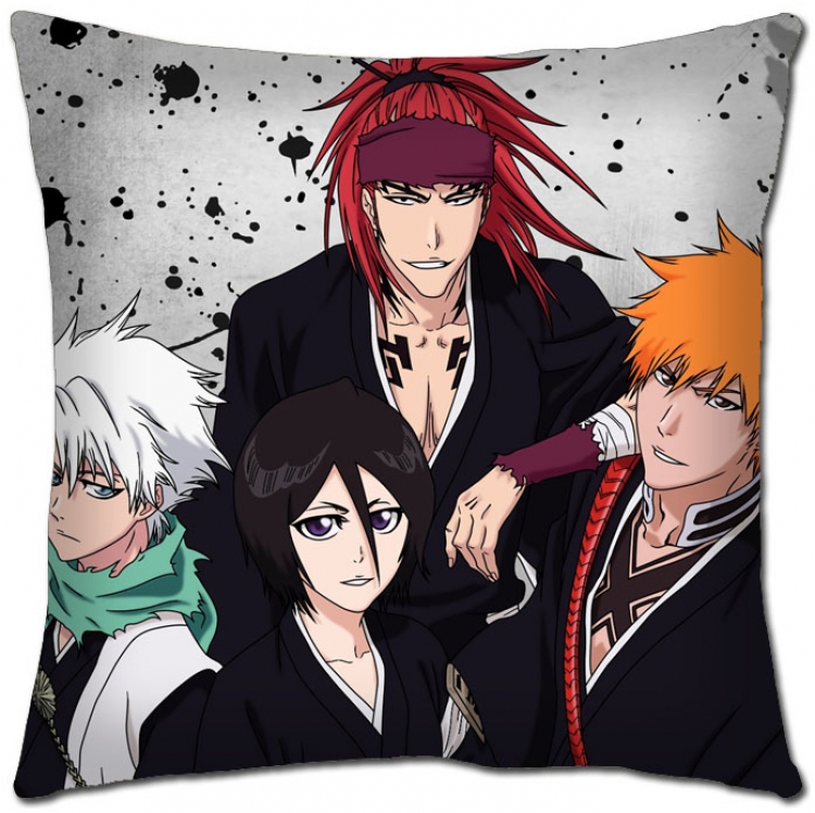 Bleach Anime square full-color pillow cushion 45X45CM  S8-44 NO FILLING