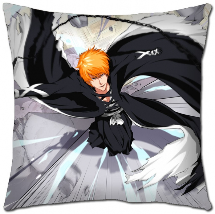 Bleach Anime square full-color pillow cushion 45X45CM  S8-18 NO FILLING