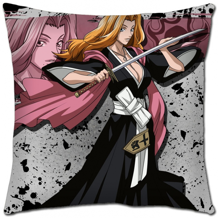 Bleach Anime square full-color pillow cushion 45X45CM S8-123 NO FILLING