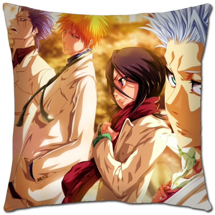 Bleach Anime square full-color pillow cushion 45X45CM S8-45 NO FILLING