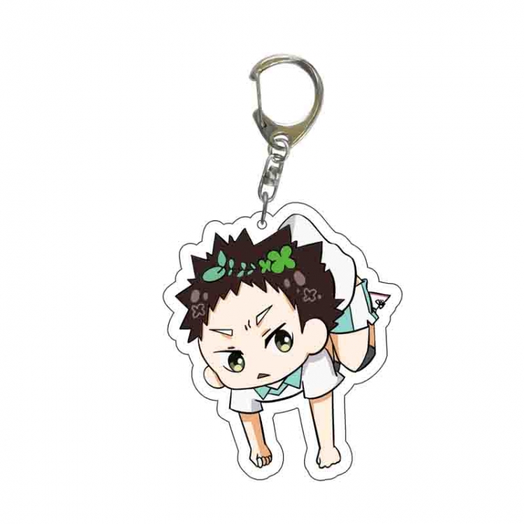 Chain Haikyuu!! acrylic keychain price for 5 pcs 6078