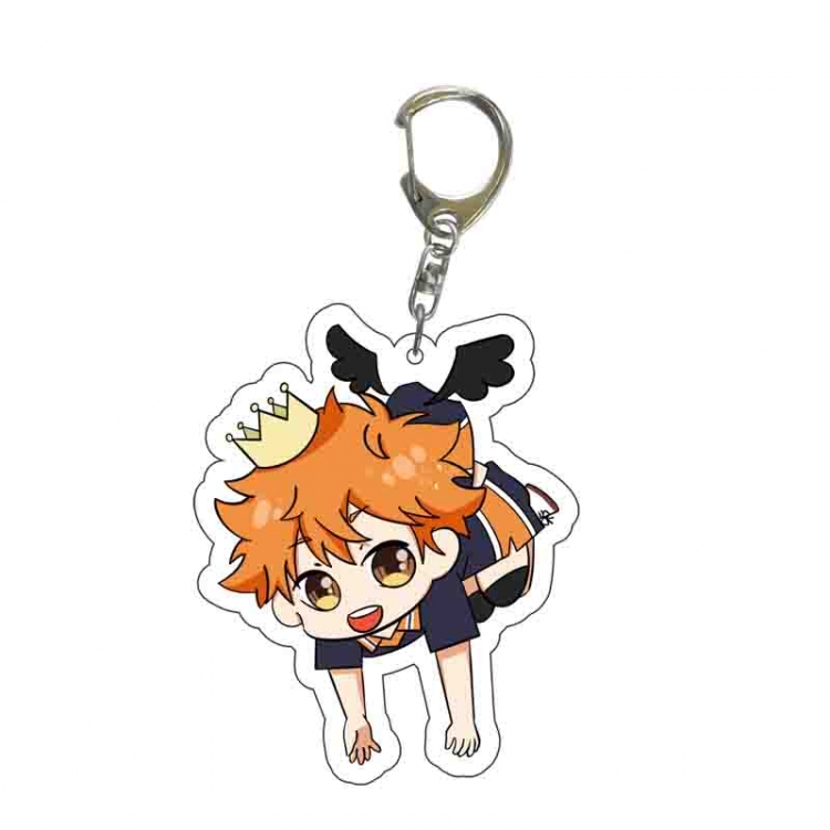 Chain Haikyuu!! acrylic keychain price for 5 pcs 6074