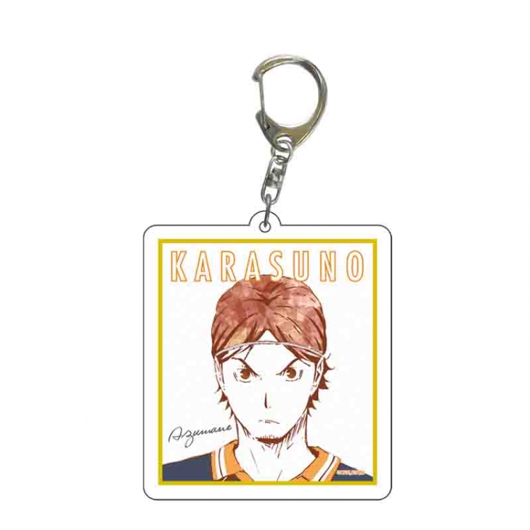 Chain Haikyuu!! acrylic keychain price for 5 pcs 6083