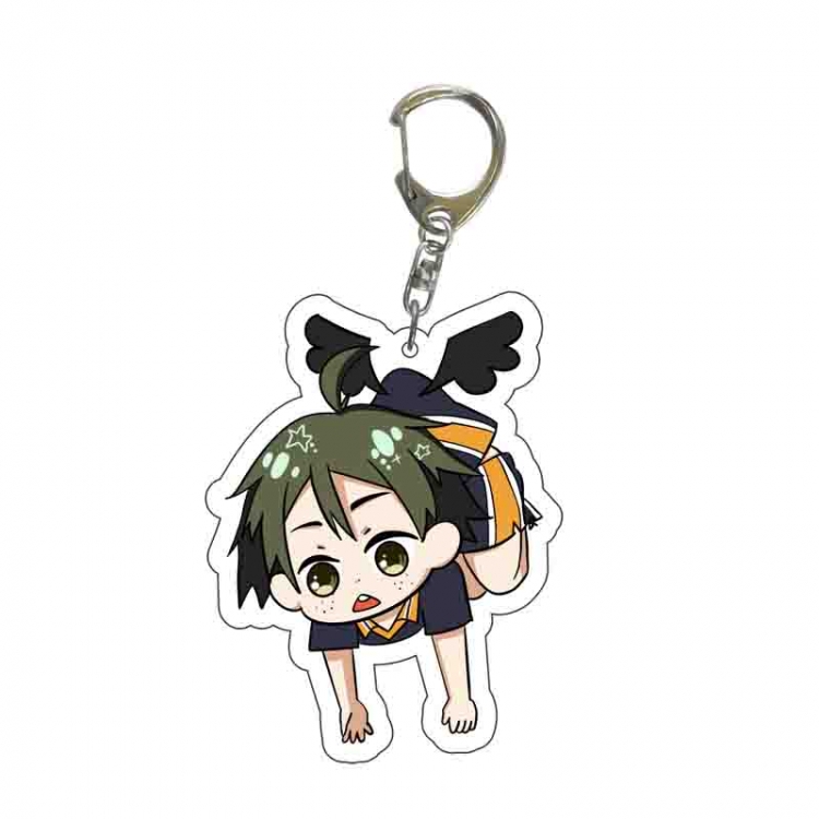 Chain Haikyuu!! acrylic keychain price for 5 pcs 6072