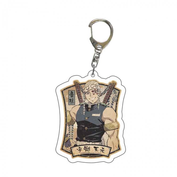 Demon Slayer Kimets acrylic keychain price for 5 pcs 6051