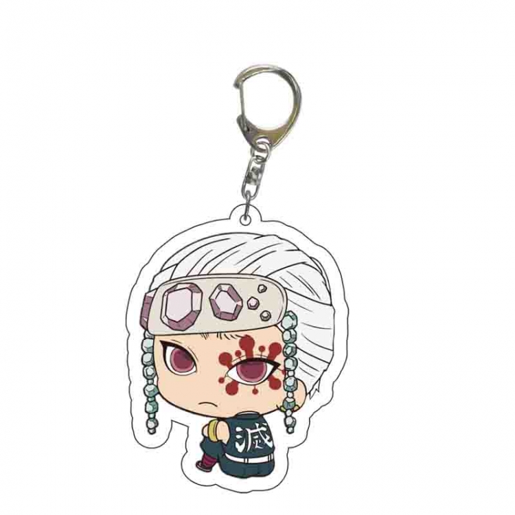 Demon Slayer Kimets Anime acrylic keychain price for 5 pcs 6029