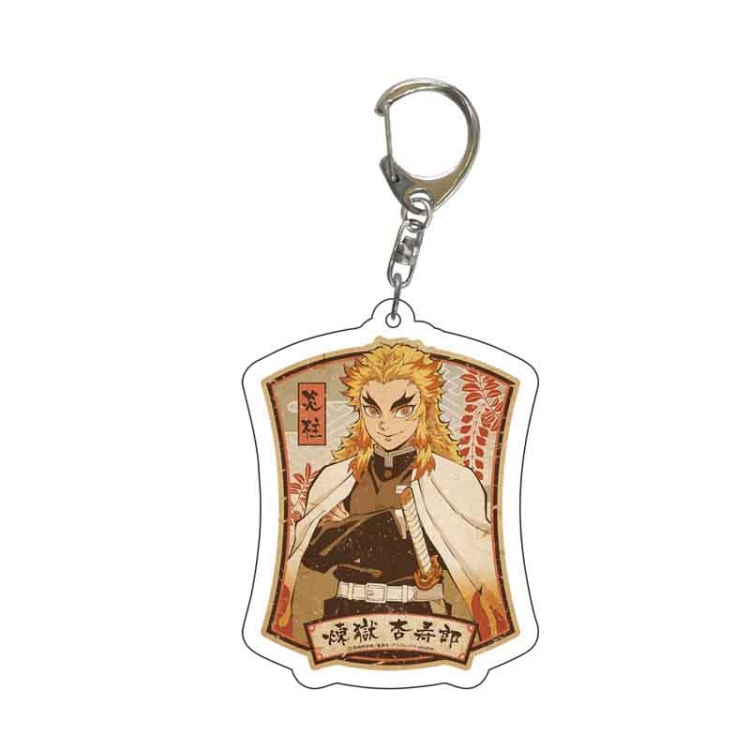 Demon Slayer Kimets Anime acrylic keychain price for 5 pcs 6050