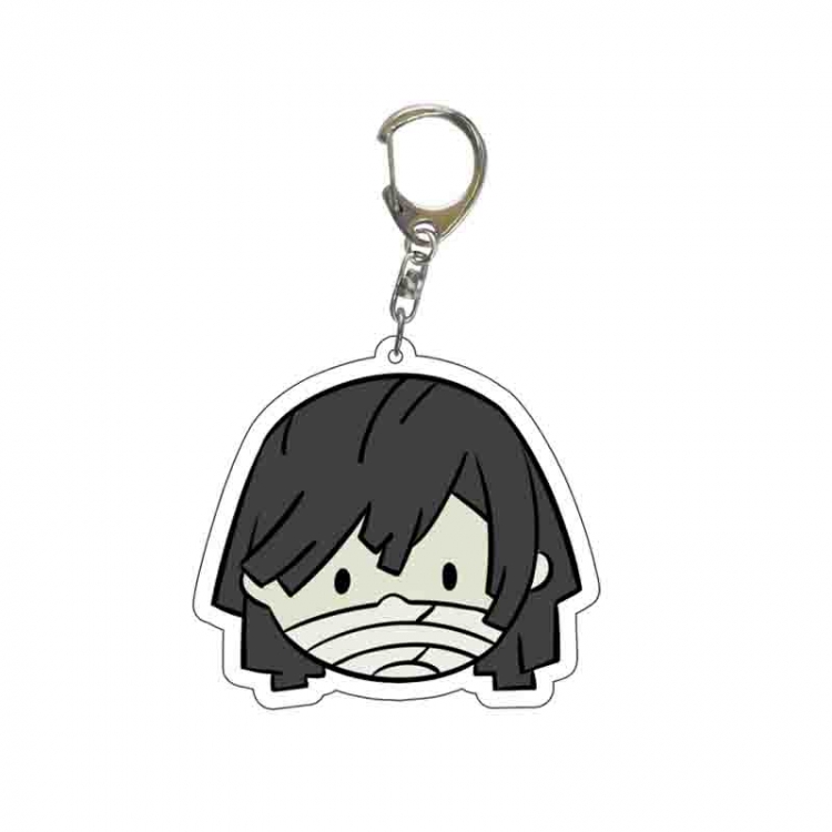 Demon Slayer Kimets Anime acrylic keychain price for 5 pcs 6011