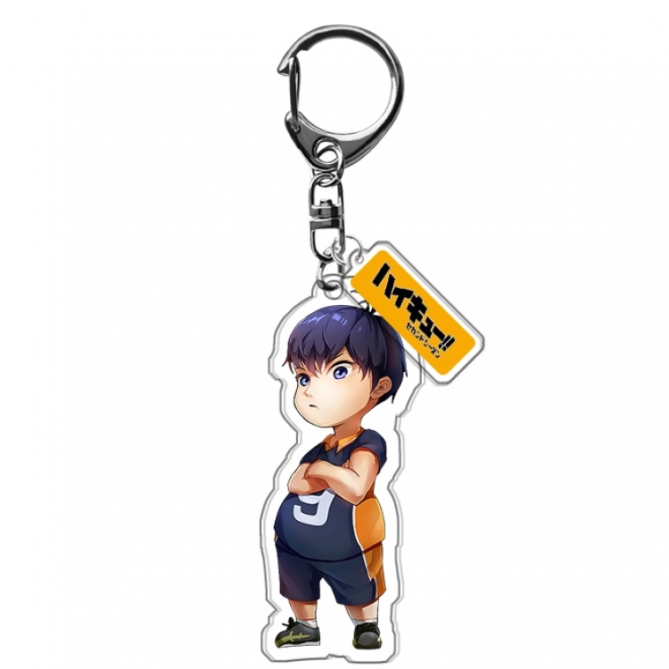 Chain Haikyuu!! Anime  acrylic keychain price for 5 pcs C085