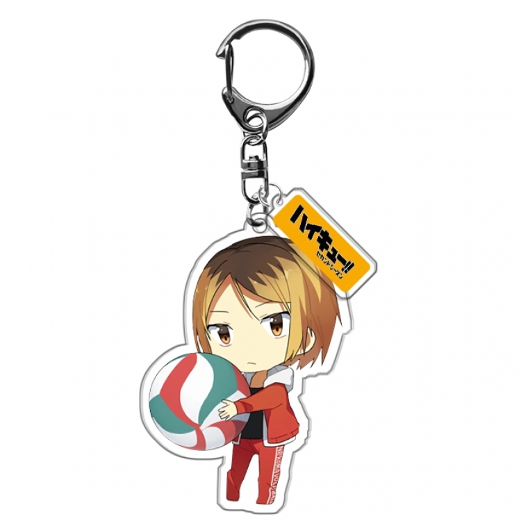 Chain Haikyuu!! Anime acrylic keychain price for 5 pcs C078