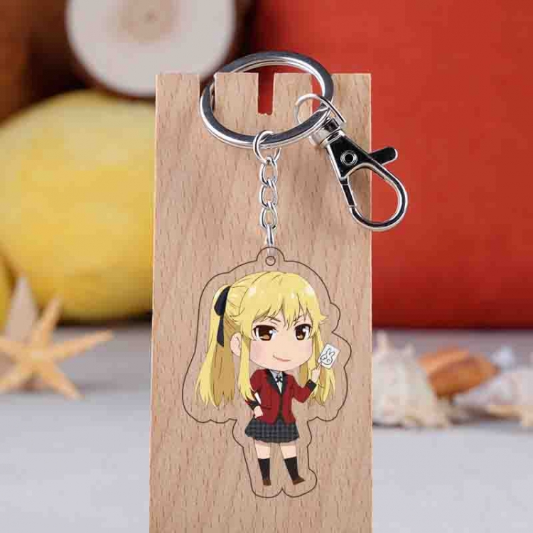 Kakegurui  Anime acrylic keychain price for 5 pcs 6130