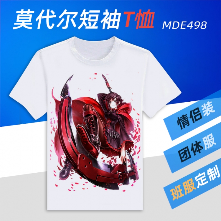 RWBY  Animation Round neck modal T-shirt  can be customized by single style  MDE498