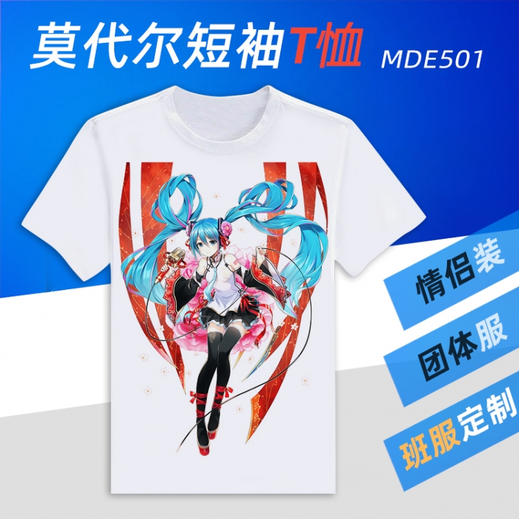 VOCALOID Animation Round neck modal T-shirt can be customized by single style MDE501