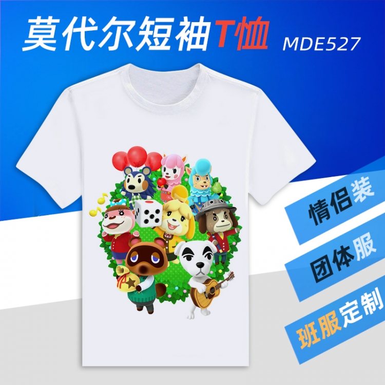 Animal Crossing Animation Round neck modal T-shirt can be customized by single style MDE527