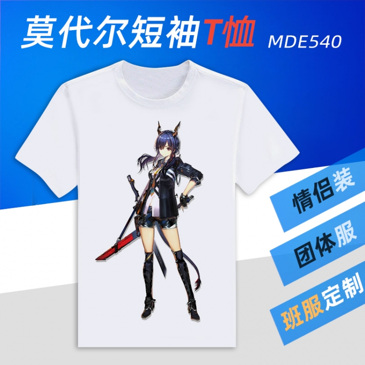 Arknights Animation Round neck modal T-shirt can be customized by single style MDE540