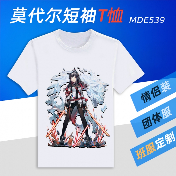 Arknights Animation Round neck modal T-shirt can be customized by single style MDE539