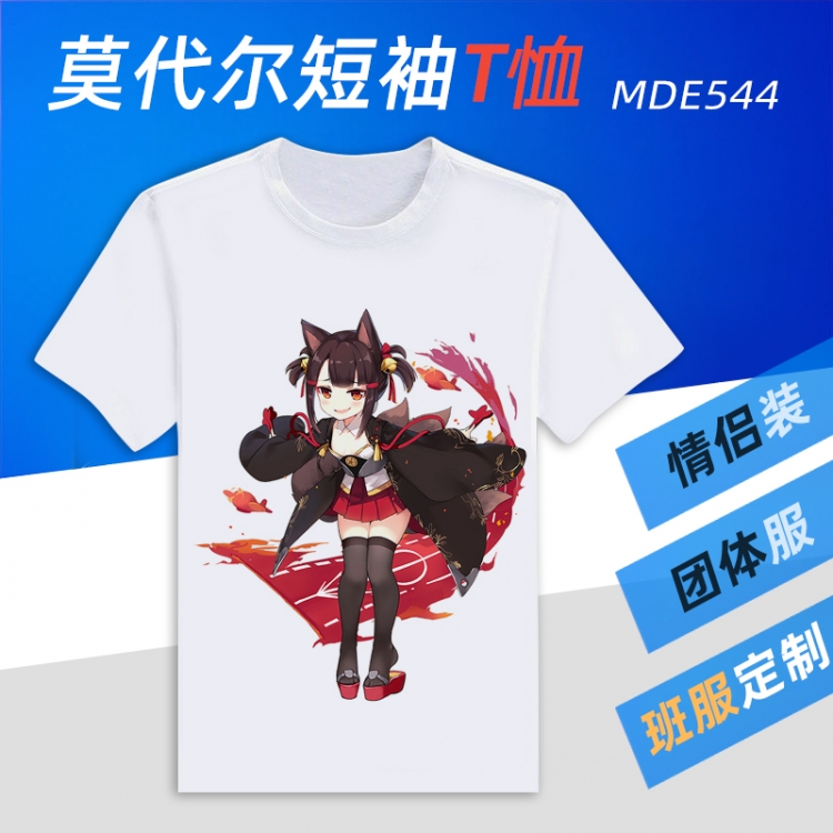 Azur Lane  Animation Round neck modal T-shirt can be customized by single style MDE544