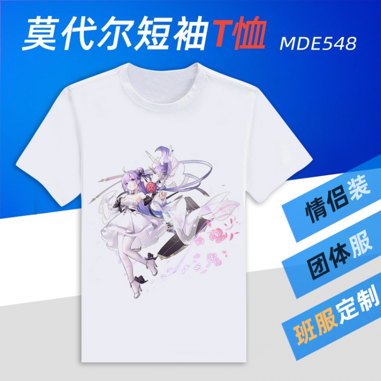 Azur Lane Animation Round neck modal T-shirt can be customized by single style MDE548