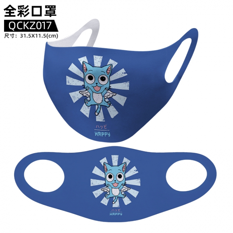 Fairy tail Anime full color mask 31.5X11.5cm  price for 5 pcs  QCKZ017