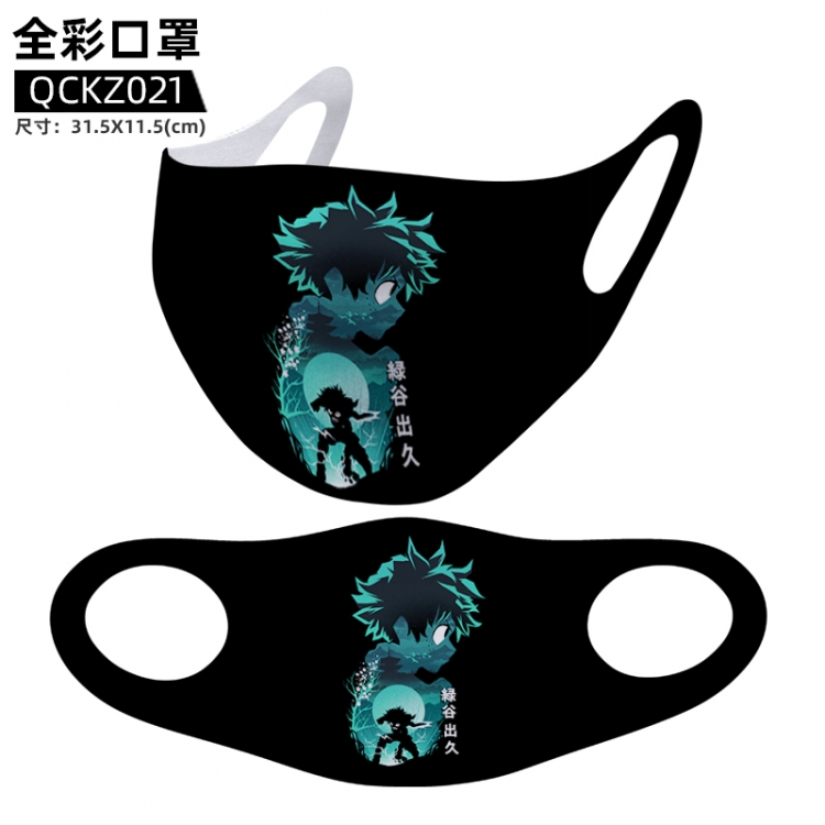 My Hero Academia Anime full color mask 31.5X11.5cm  price for 5 pcs  QCKZ021