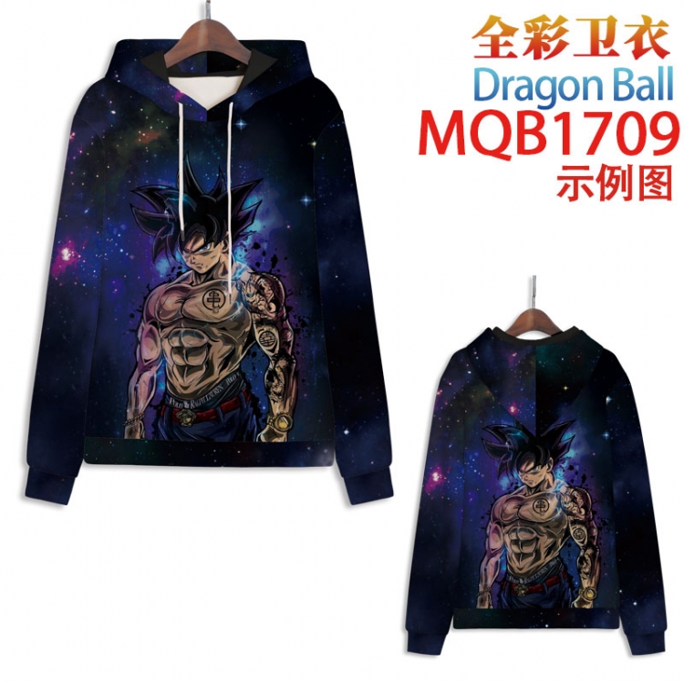 DRAGON BALL Full Color Patch pocket Sweatshirt Hoodie EUR SIZE 9 sizes from XXS to XXXXL MQB1709