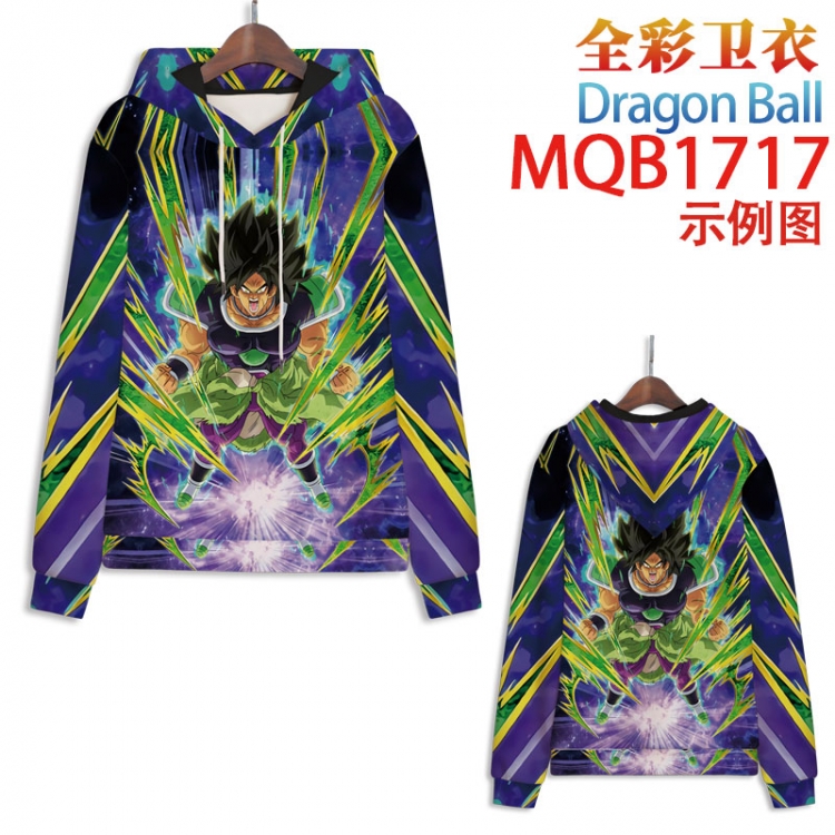 DRAGON BALL Full Color Patch pocket Sweatshirt Hoodie EUR SIZE 9 sizes from XXS to XXXXL MQB1717