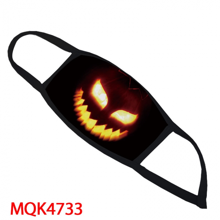 Halloween Color printing Space cotton Masks price for 5 pcs MQK4733