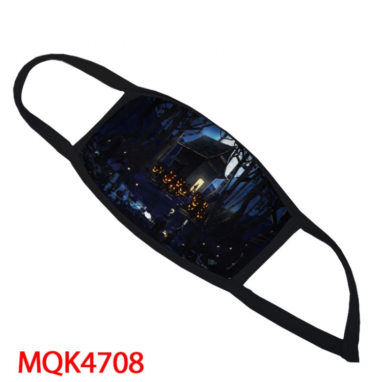 Halloween Color printing Space cotton Masks price for 5 pcs MQK4708