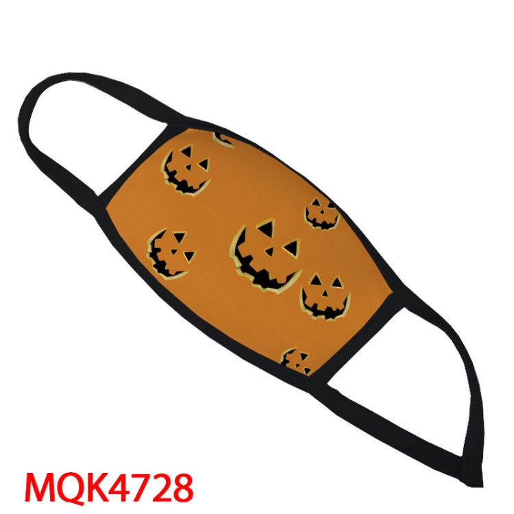 Halloween Color printing Space cotton Masks price for 5 pcs MQK4728