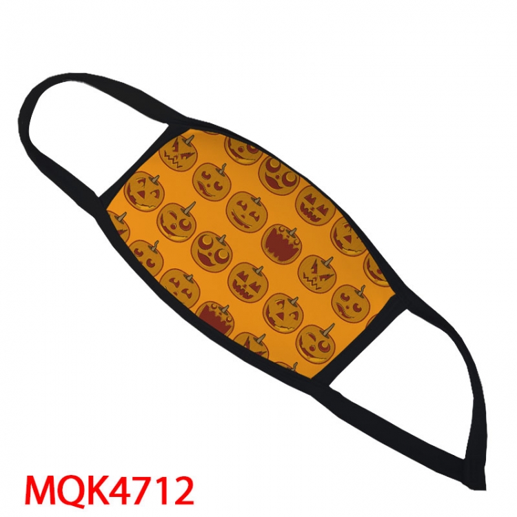 Halloween Color printing Space cotton Masks price for 5 pcs MQK4712