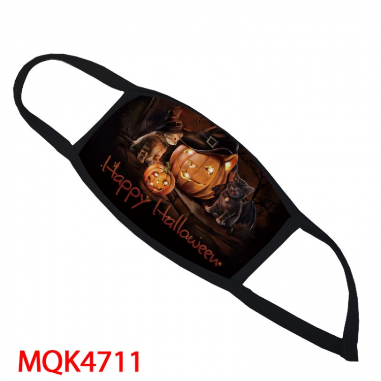 Halloween Color printing Space cotton Masks price for 5 pcs MQK4711