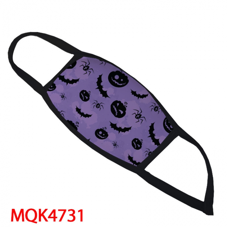 Halloween Color printing Space cotton Masks price for 5 pcs MQK4731