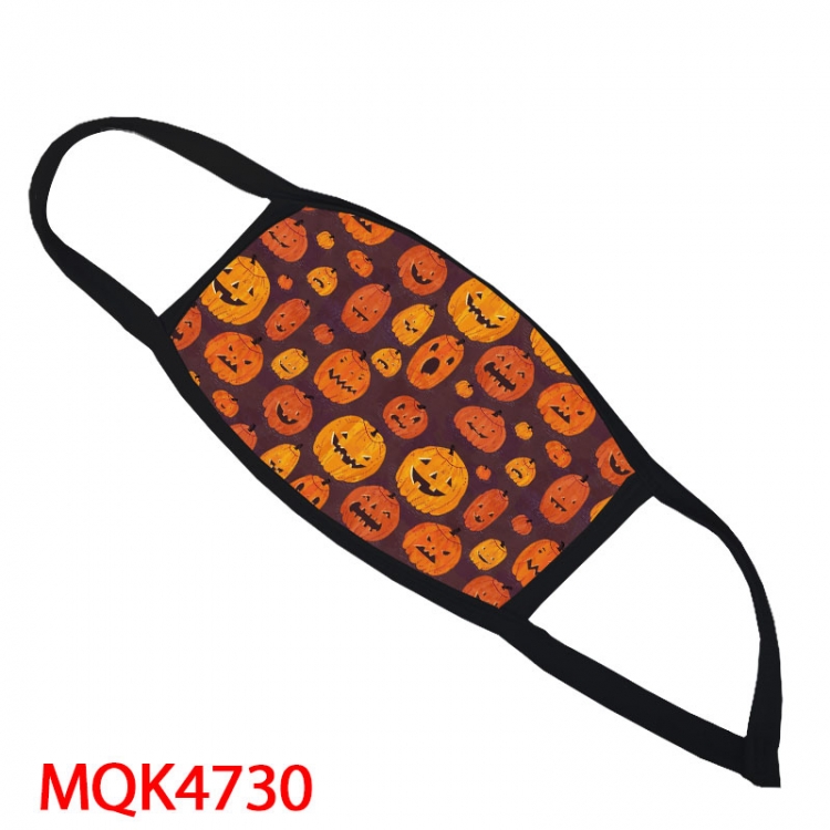 Halloween Color printing Space cotton Masks price for 5 pcs MQK4730