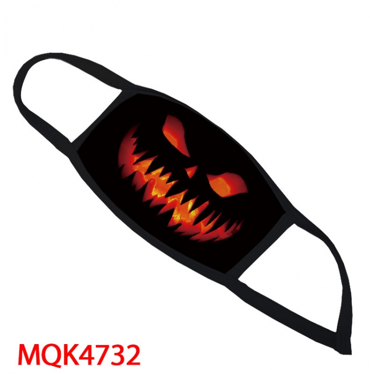Halloween Color printing Space cotton Masks price for 5 pcs MQK4732