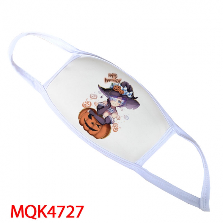 Halloween Color printing Space cotton Masks price for 5 pcs MQK4727