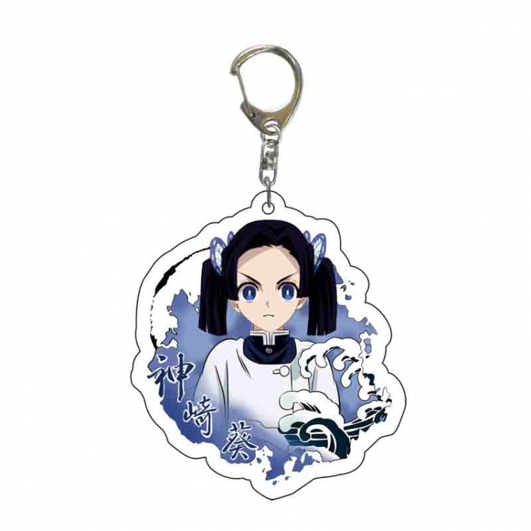 Demon Slayer Kimets Anime acrylic keychain price for 5 pcs 5968