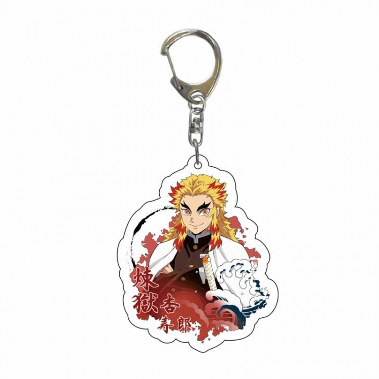 Demon Slayer Kimets Anime acrylic keychain price for 5 pcs 4816