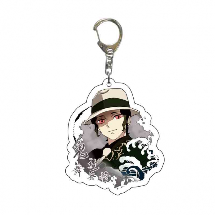 Demon Slayer Kimets Anime acrylic keychain price for 5 pcs 5966