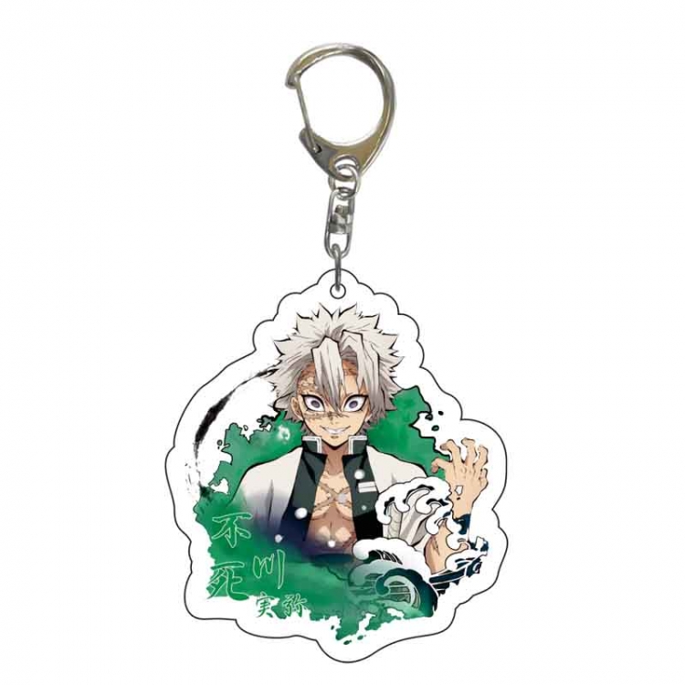 Demon Slayer Kimets Anime acrylic keychain price for 5 pcs 5227