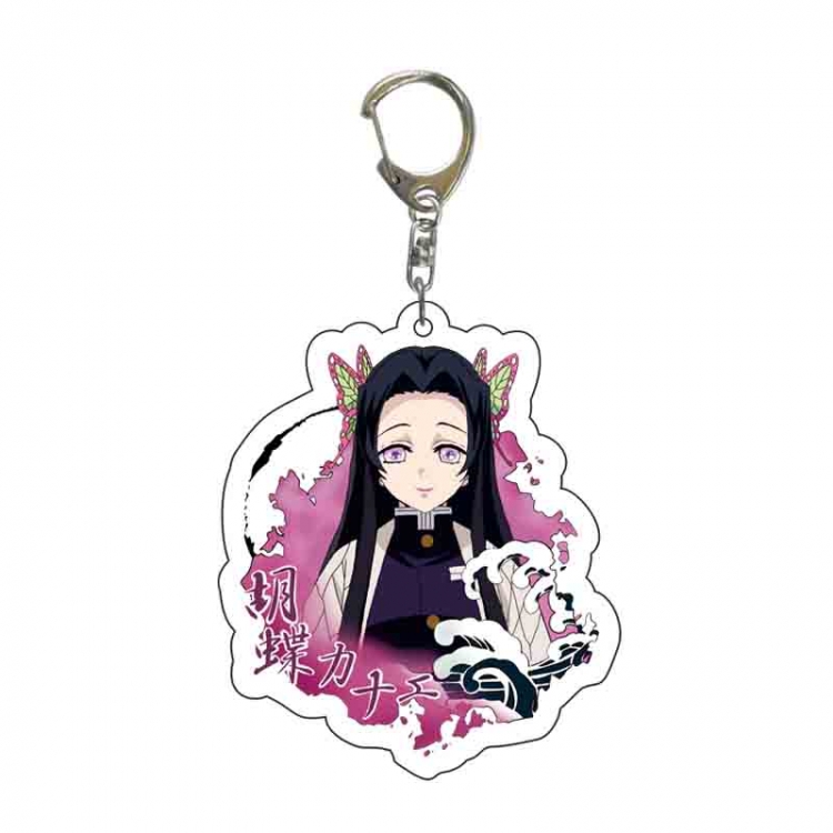 Demon Slayer Kimets Anime acrylic keychain price for 5 pcs 5965