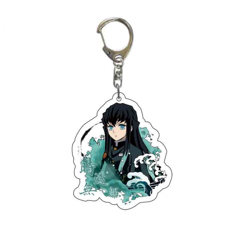 Demon Slayer Kimets Anime acrylic keychain price for 5 pcs 4901