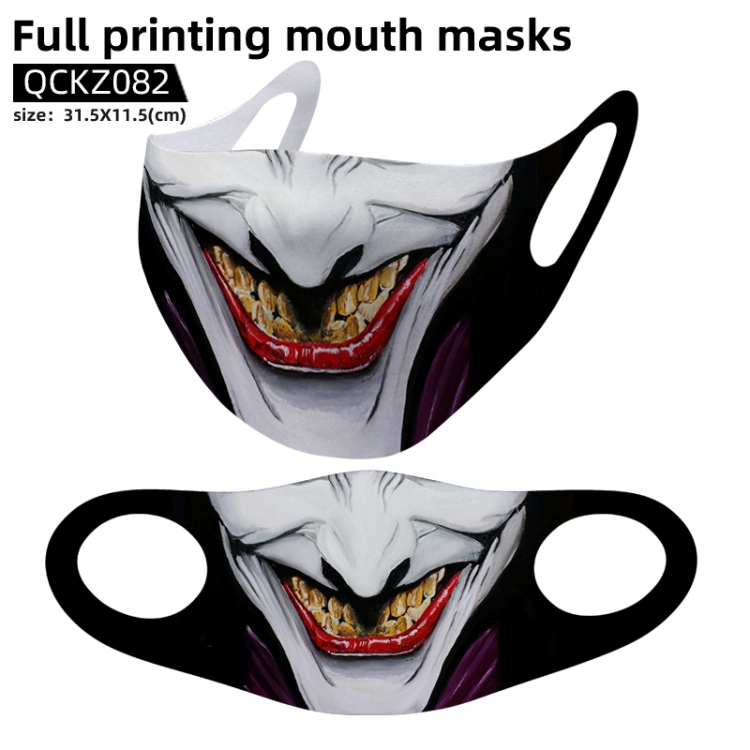 The Joker full color mask 31.5X11.5cm price for 5 pcs QCKZ082