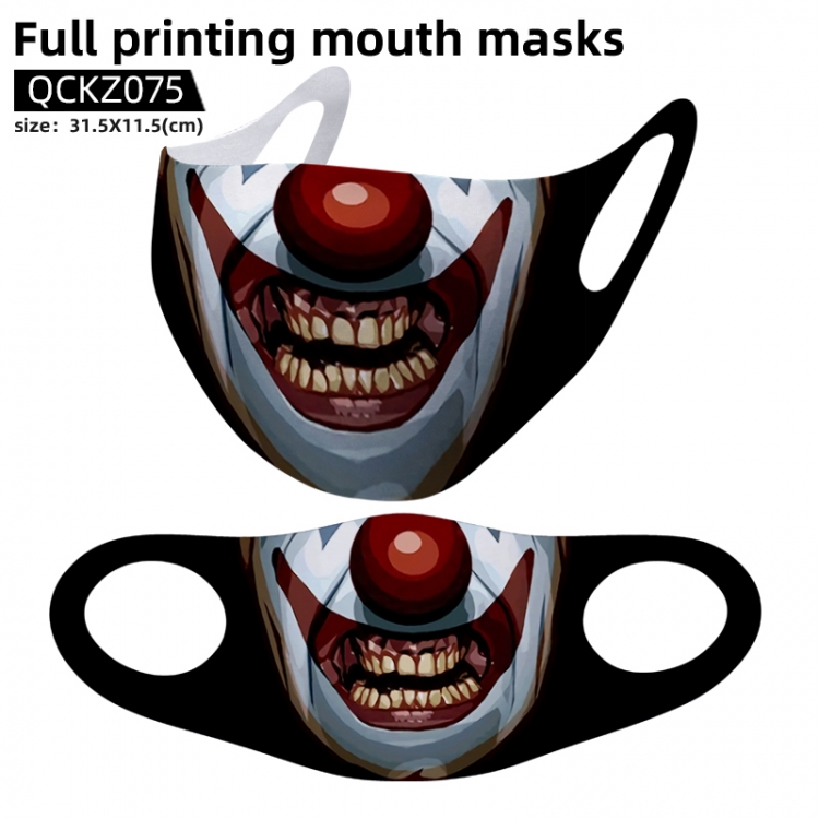 The Joker full color mask 31.5X11.5cm price for 5 pcs QCKZ075